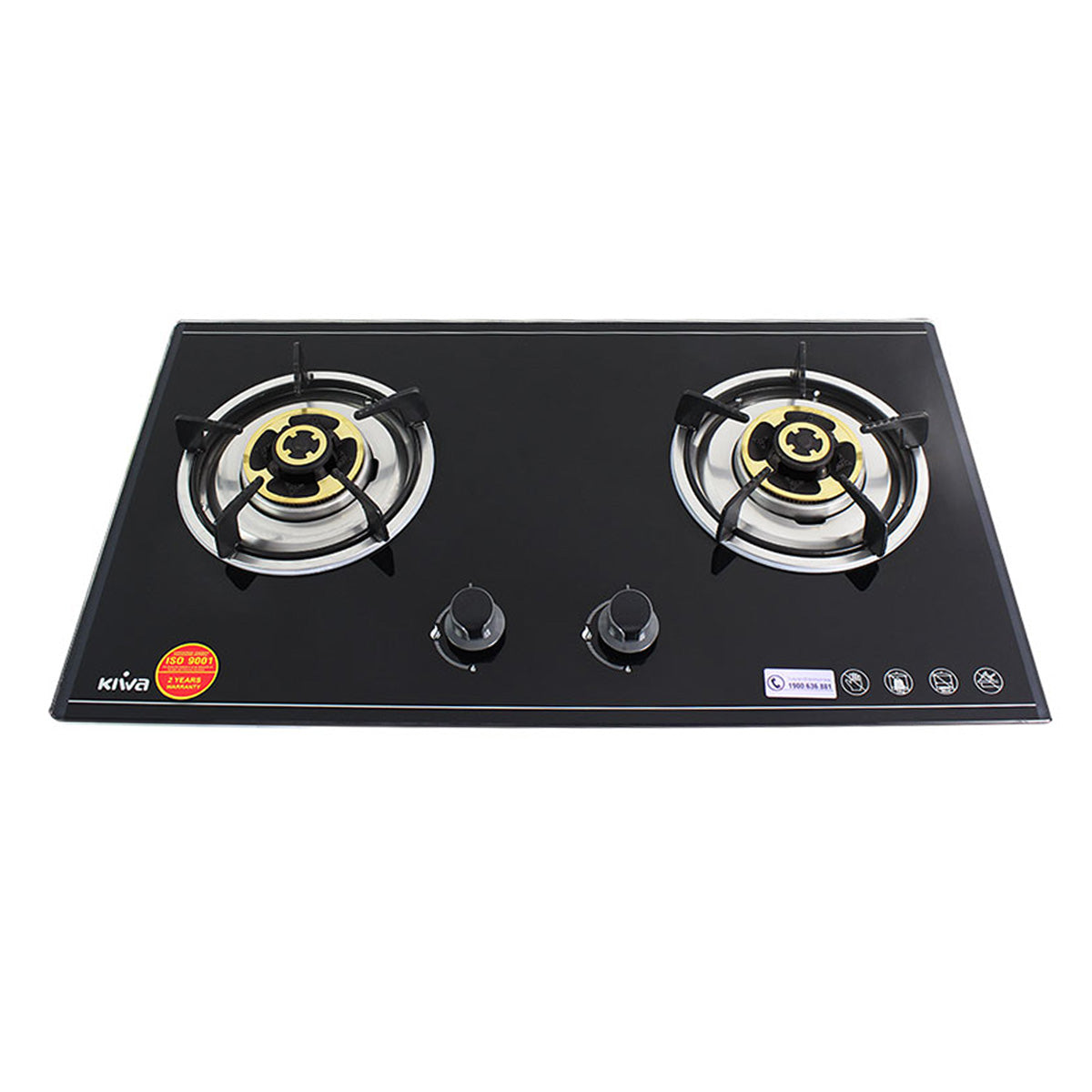 Bếp ga âm Kiwa KB-2551GBM Bếp ga âm Kiwa KB-2551GBM
